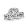 Thumbnail Image 1 of Previously Owned Neil Lane Round-Cut Diamond Bridal Set 1-1/5 ct tw 14K White Gold Size 4.75