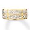 Thumbnail Image 1 of Previously Owned Men's Diamond Ring 1 ct tw Round-cut 10K Yellow Gold