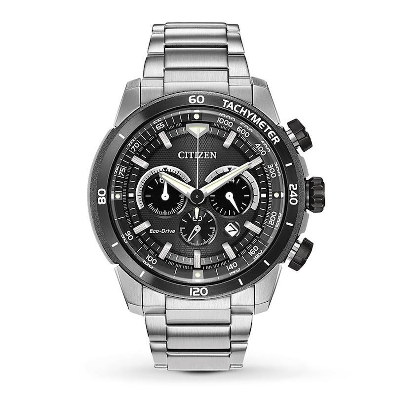 Main Image 2 of Previously Owned Citizen Ecosphere Men's Chronograph Watch Box Set CA4150-67E