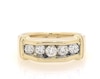 Thumbnail Image 1 of Previously Owned Men's Five-Stone Diamond Ring 1 ct tw 14K Yellow Gold Size 10