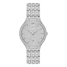 Previously Owned Bulova Women's Watch Crystals Collection 96L243