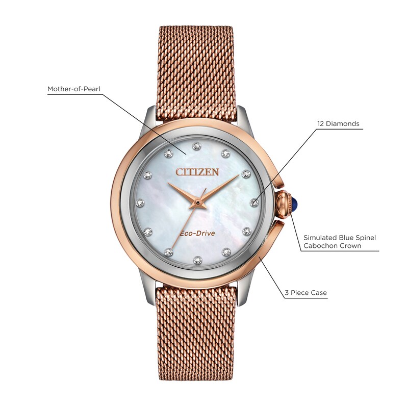 Main Image 4 of Previously Owned Citizen Ceci Women's Watch EM0796-75D