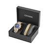 Thumbnail Image 1 of Previously Owned Citizen Crystal Men's Stainless Steel Watch & Bracelet Boxed Set CA0752-66L