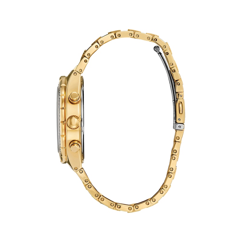 Main Image 3 of Previously Owned Citizen Crystal Men's Stainless Steel Watch & Bracelet Boxed Set CA0752-66L