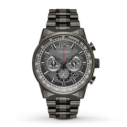 Previously Owned Citizen Nighthawk Men's Chronograph Watch CA4377-53H