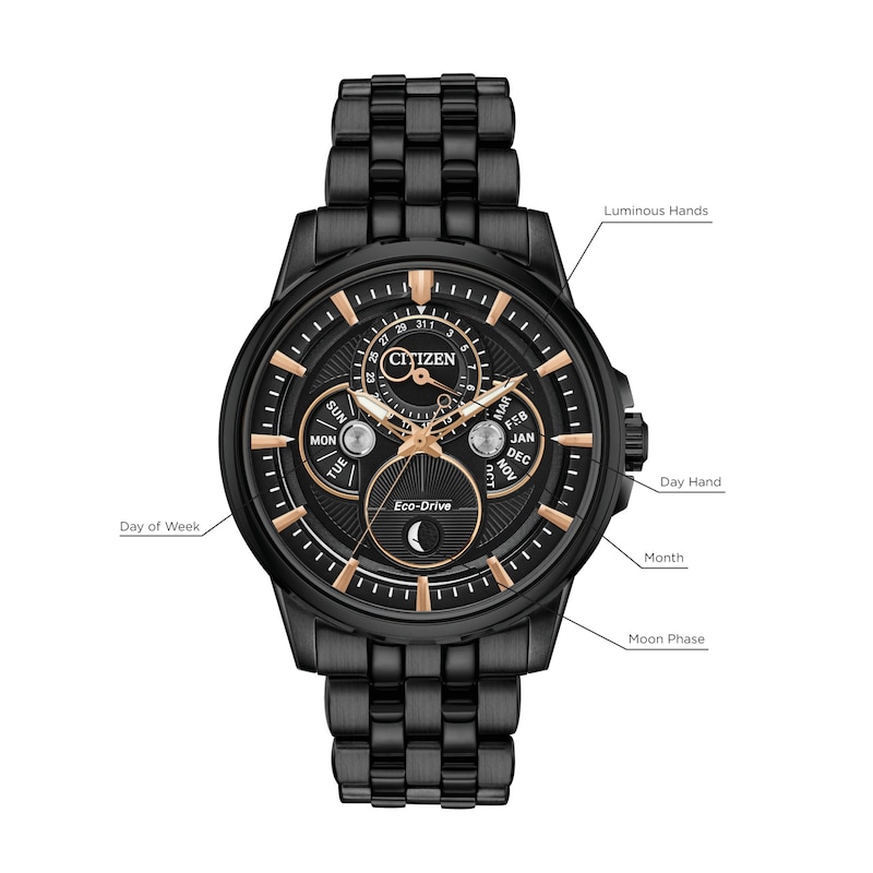 Main Image 4 of Previously Owned Citizen Calendrier Moonphase Men's Watch BU0057-54E