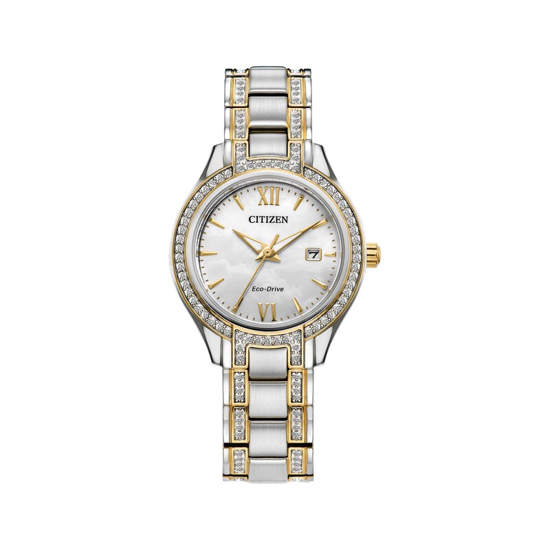 Main Image 2 of Previously Owned Citizen Silhouette Crystal Watch Boxed Set FE1234-50D