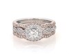 Thumbnail Image 1 of Previously Owned Neil Lane Round-Cut Diamond Bridal Set 1 ct tw 14K Two-Tone Gold Size 6.5