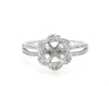 Thumbnail Image 1 of Previously Owned Diamond Ring Setting 1/3 ct tw Round-cut 14K White Gold