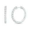 Thumbnail Image 0 of Previously Owned THE LEO Diamond Hoop Earrings 1 ct tw 14K White Gold