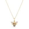 Thumbnail Image 1 of Previously Owned Le Vian Diamond Bee Necklace 1/4 ct tw 14K Honey Gold 18"
