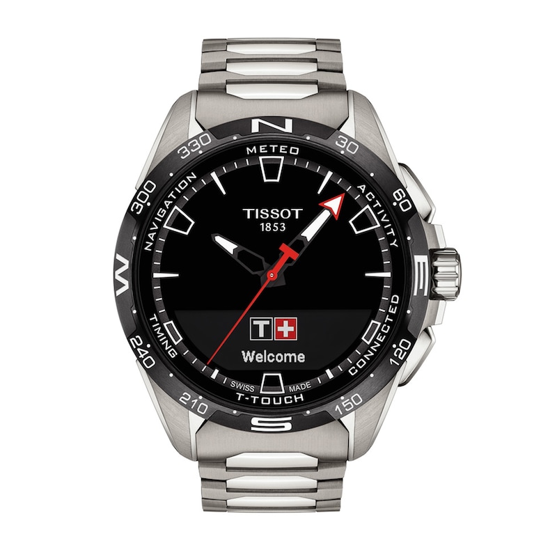 Main Image 1 of Previously Owned Tissot T-Touch Connect Solar Men's Watch T1214204405100