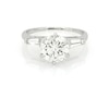 Thumbnail Image 1 of Previously Owned Round-Cut Diamond Engagement Ring 1-7/8 ct tw 14K White Gold Size 5.75
