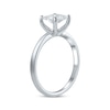 Thumbnail Image 2 of Previously Owned Lab-Grown Diamonds Princess-Cut Solitaire Engagement Ring 1-1/4 ct tw 14K White Gold (I/SI2)