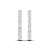 Thumbnail Image 2 of Previously Owned KAY Lab-Grown Diamonds Hoop Earrings 3 ct tw 14K White Gold