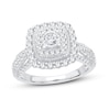 Thumbnail Image 1 of Previously Owned Multi-Diamond Engagement Ring 7/8 ct tw Round-Cut 10K White Gold