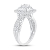Thumbnail Image 2 of Previously Owned Multi-Diamond Engagement Ring 7/8 ct tw Round-Cut 10K White Gold