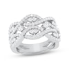 Thumbnail Image 1 of Previously Owned KAY Lab-Grown Diamonds Open Weave Ring 1 ct tw 14K White Gold