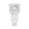 Thumbnail Image 2 of Previously Owned KAY Lab-Grown Diamonds Open Weave Ring 1 ct tw 14K White Gold