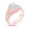 Thumbnail Image 2 of Previously Owned Diamond Bridal Set 5/8 ct tw Round-cut 14K Two-Tone Gold