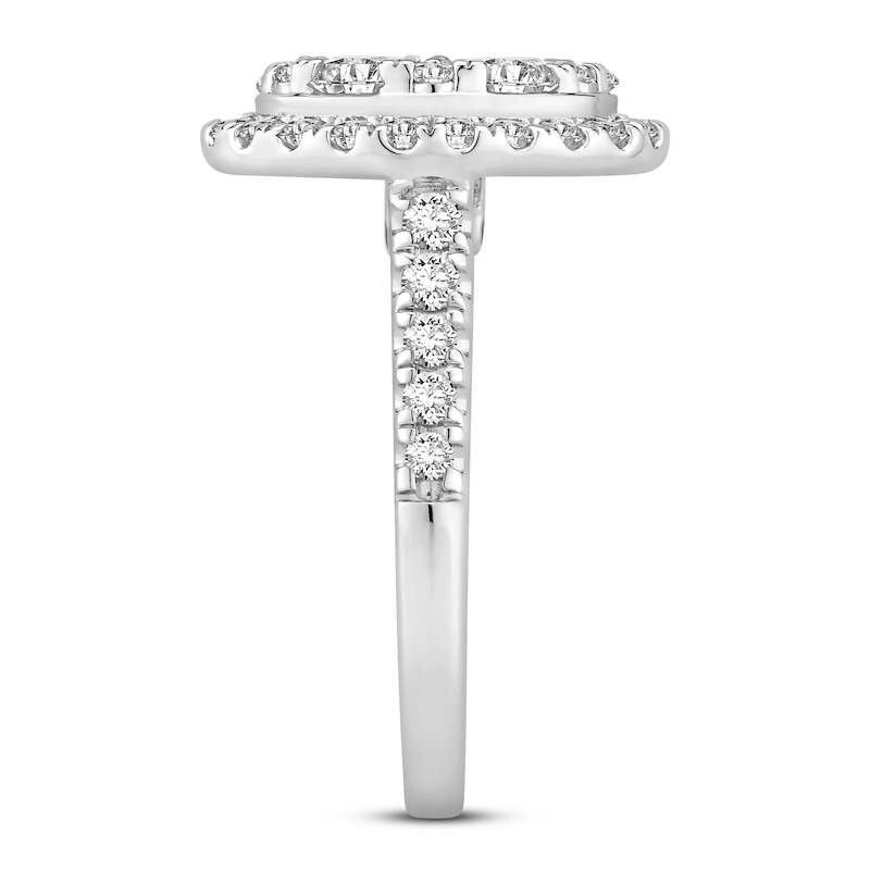 Main Image 2 of Previously Owned Diamond Engagement Ring 2 ct tw Round-cut 14K White Gold