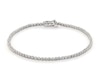 Thumbnail Image 1 of Previously Owned KAY Lab-Grown Diamonds Tennis Bracelet 1 ct tw 10K White Gold 7"