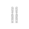 Thumbnail Image 2 of Previously Owned KAY Lab-Grown Diamonds Inside-Out Hoop Earrings 3/4 ct tw 14K White Gold