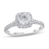 Thumbnail Image 1 of Previously Owned Lab-Grown Diamonds Engagement Ring 1-1/4 ct tw 14K White Gold