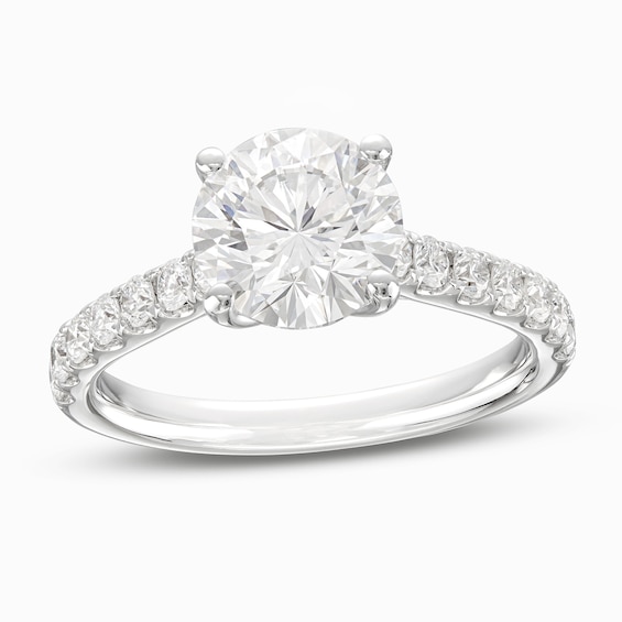Previously Owned THE LEO Legacy Lab-Grown Diamond Engagement Ring 2-3/ ct tw 14K White Gold
