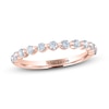 Thumbnail Image 1 of Previously Owned THE LEO Diamond Anniversary Ring 1/2 ct tw Round-cut 14K Rose Gold Size 7