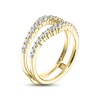Thumbnail Image 2 of Previously Owned THE LEO Diamond Enhancer Ring 3/4 ct tw Round-cut 14K Yellow Gold Size 7