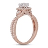 Thumbnail Image 2 of Previously Owned Neil Lane Diamond Engagement Ring 1-1/8 ct tw Cushion & Round-cut 14K Rose Gold