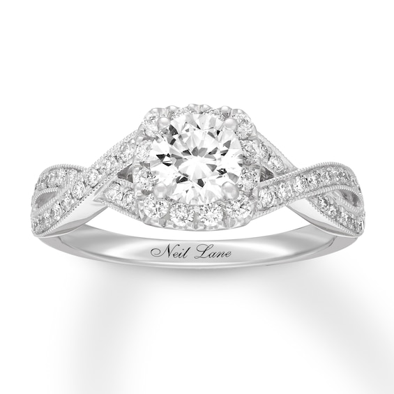 Previously Owned Neil Lane Diamond Engagement Ring 1-1/8 ct tw 14K Gold