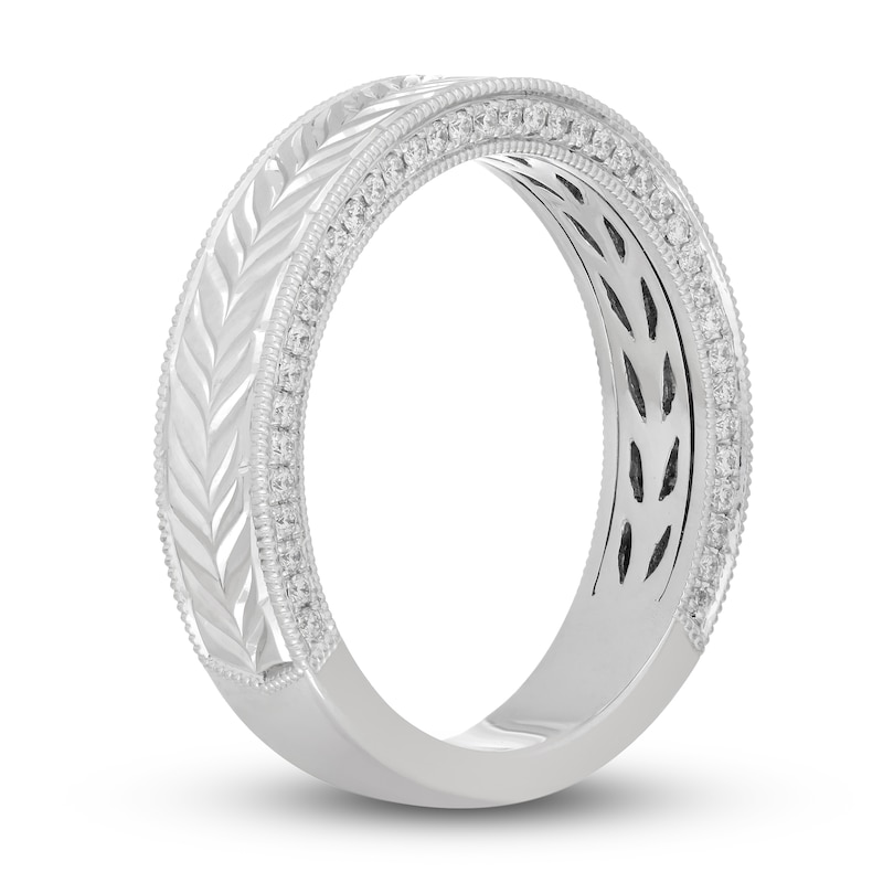 Main Image 3 of Previously Owned Neil Lane Diamond Band 1/4 ct tw Round-Cut 14K White Gold