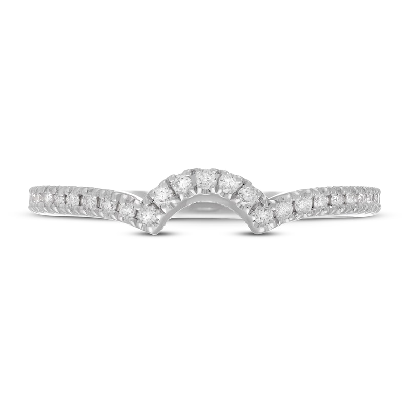 Main Image 2 of Previously Owned Neil Lane Diamond Wedding Band 1/5 ct tw Round-cut 14K White Gold