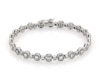 Thumbnail Image 1 of Previously Owned Neil Lane Baguette & Round-Cut Diamond Bracelet 2-1/2 ct tw 14K White Gold 7.5"