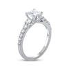 Thumbnail Image 2 of Previously Owned Lab-Grown Diamonds Princess-Cut Engagement Ring 1-1/2 ct tw 14K White Gold