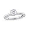 Thumbnail Image 1 of Previously Owned Diamond Solitaire Engagement Ring 1 ct tw Round-cut 10K White Gold (J/I3)