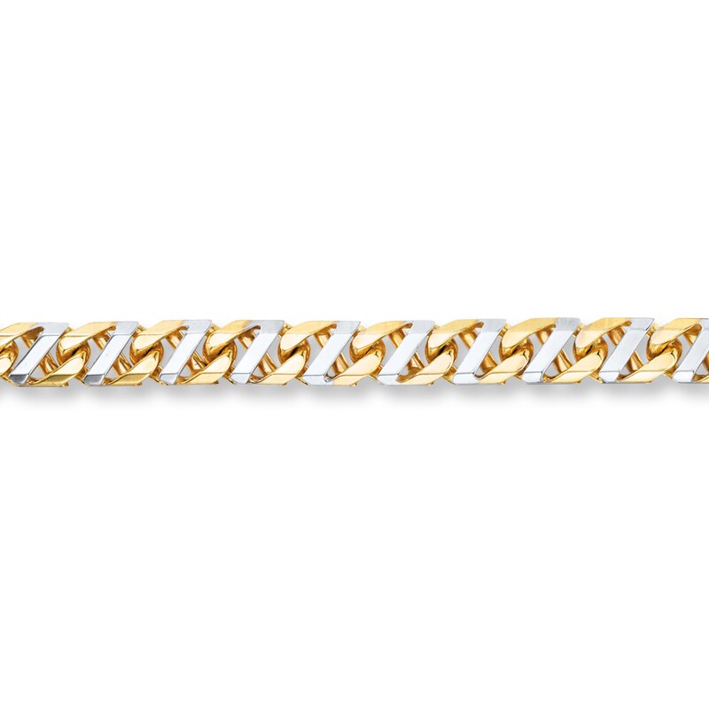 Main Image 1 of Previously Owned Mariner Link Chain Necklace Solid 10K Two-Tone Gold
