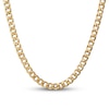 Thumbnail Image 1 of Previously Owned Curb Chain Necklace Hollow 14K Yellow Gold 22"