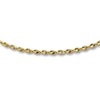 Thumbnail Image 2 of Previously Owned Rope Chain Necklace Solid 14K Yellow Gold 22"