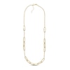 Thumbnail Image 1 of Previously Owned Paperclip Station Necklace 10K Yellow Gold 18&quot;