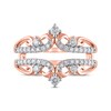 Thumbnail Image 3 of Previously Owned Diamond Enhancer Ring 1/2 ct tw Round-cut 14K Rose Gold