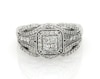 Thumbnail Image 1 of Previously Owned Multi-Diamond Bridal Set 7/8 ct tw 14K & 10K White Gold Size 8.5