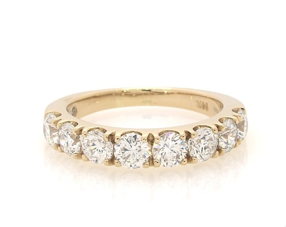 Previously Owned THE LEO Diamond Anniversary Ring 2 ct tw 14K Yellow Gold