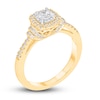 Thumbnail Image 3 of Previously Owned Diamond Engagement Ring 1/2 ct tw Round-cut 10K Yellow Gold