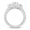Thumbnail Image 2 of Previously Owned Three-Stone Diamond Engagement Ring 2 ct tw Round-cut 14K White Gold