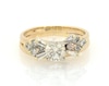 Thumbnail Image 1 of Previously Owned Round-Cut Diamond Bridal Set 1-1/4 ct tw 14K Two-Tone Gold Size 7.5