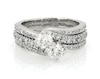 Thumbnail Image 1 of Previously Owned Ever Us Round-Cut Diamond Bridal Set 1-1/5 ct tw 14K White Gold Size 5