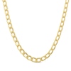 Thumbnail Image 1 of Previously Owned Link Chain Necklace 7.7mm Hollow 10K Yellow Gold 18”